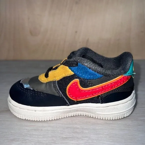 Nike Air Force 1 Low TD 'Black History Month' CV2416-001 Toddler 6C