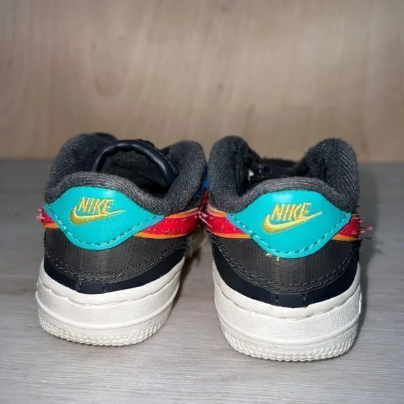 Nike Air Force 1 Low TD 'Black History Month' CV2416-001 Toddler 6C