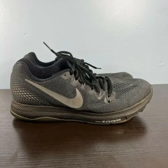 Nike Air Zoom All Out Low Black 2016 Size 10.5 Sneakers Walking Shoes