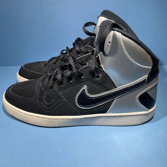 Nike Son Of Force Men's Size 10,5 Black/silver 616281-005 Athletic Sport Shoes
