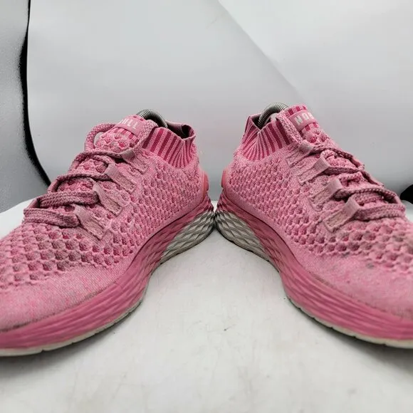 NoBull Aspire Womens 10 Bright Pink Training Shoes Running Walking Outdoors