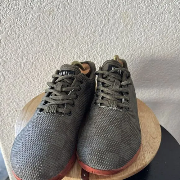 NoBull No Bull  Army green Gradient Trainers Athletic Shoes Women SZ 9.5 Mens 8