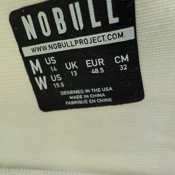 NOBULL White Athletic Shoes