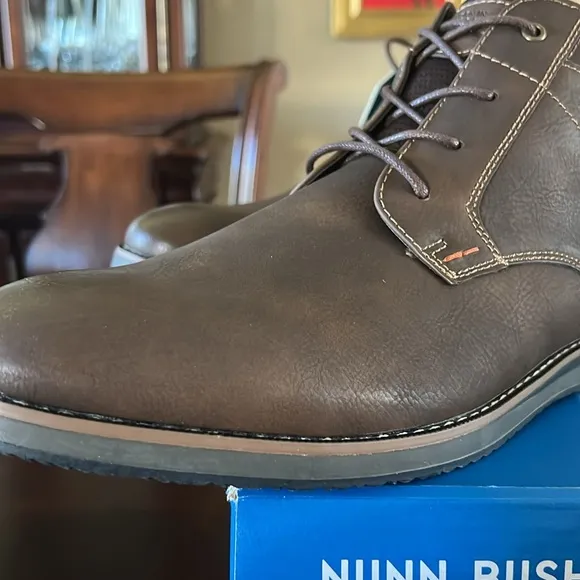 Nunn Bush Mens Circuit Men's Chukka Boots Memory Foam New color brown size 11.5
