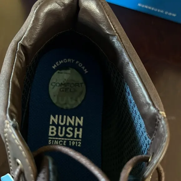 Nunn Bush Mens Circuit Men's Chukka Boots Memory Foam New color brown size 11.5