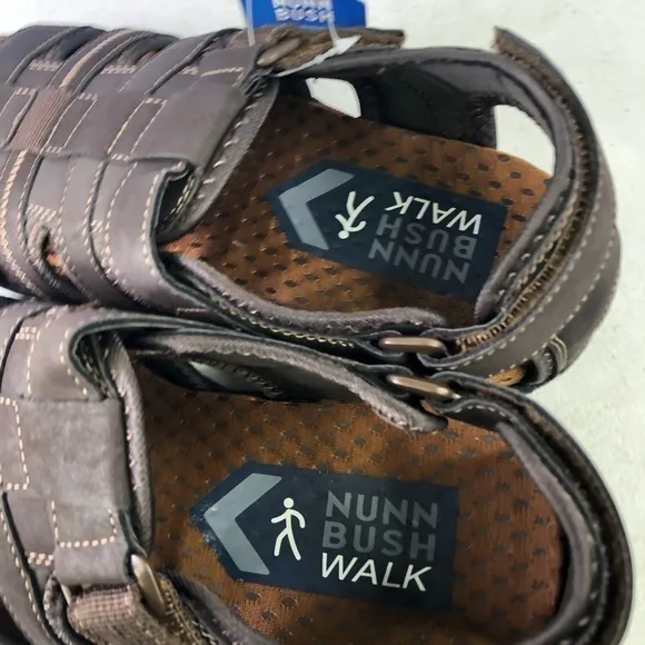 Nunn Bush Riobravo Brown Sandal Walking Shoes