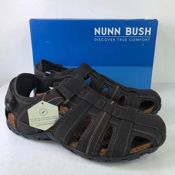 Nunn Bush Riobravo Brown Sandal Walking Shoes