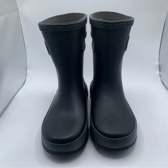 NWB Bogs Footwear Boys Skipper Solid Rain Boots Waterproof  size 13 kids 1491