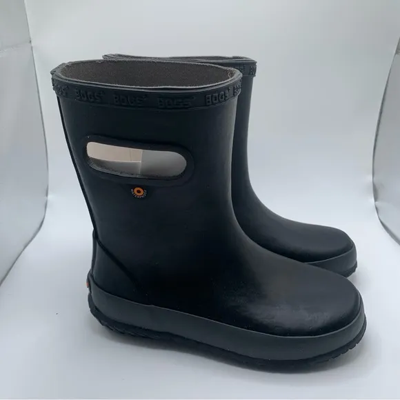 NWB Bogs Footwear Boys Skipper Solid Rain Boots Waterproof  size 13 kids 1491