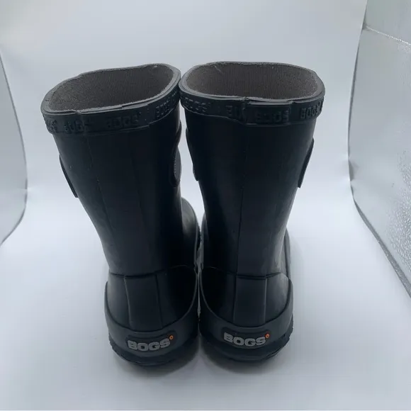 NWB Bogs Footwear Boys Skipper Solid Rain Boots Waterproof  size 13 kids 1491