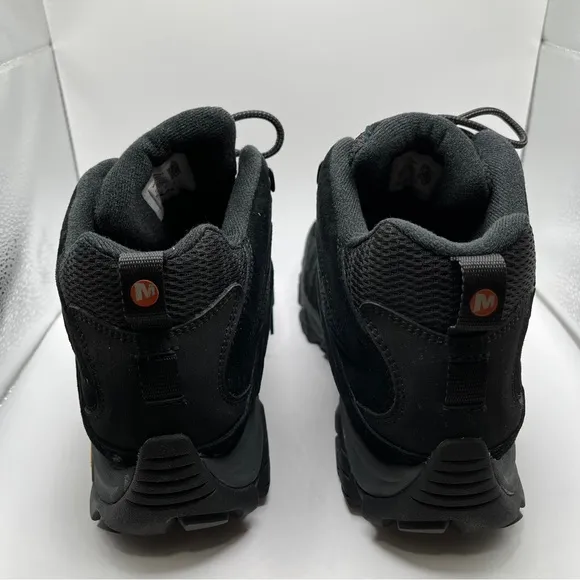 NWB Merrell Men's Moab 3 Mid size 11.5 black boots hiking vibram 2273