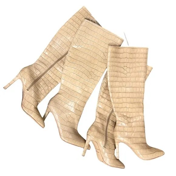 NWOB $129 Antonio Melani Leather Heeled Boots