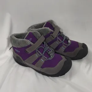NWOB Keen Girls Steel Grey Charisma Knotch Chukka Boots Size 6