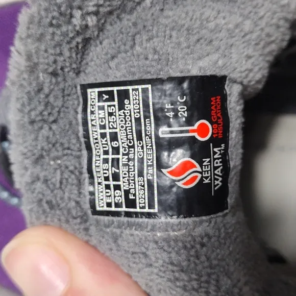 NWOB Keen Girls Steel Grey Charisma Knotch Chukka Boots Size 7