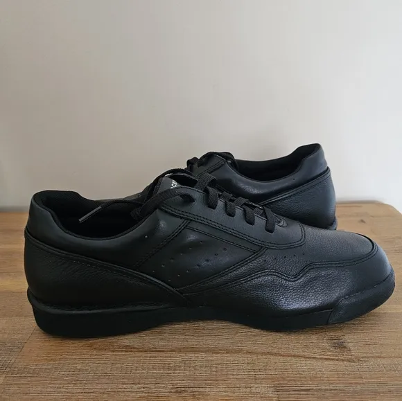 NWOB ROCKPORT Prowalker Men's Black Leather Shoes