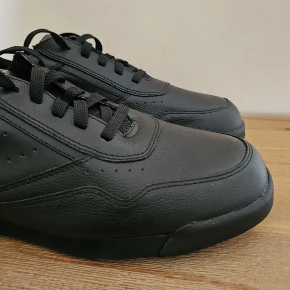 NWOB ROCKPORT Prowalker Men's Black Leather Shoes