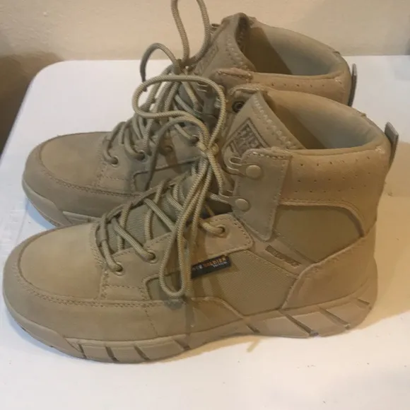 NWOT Free Soldier Cordura Fabric Tactical Waterproof Boots-Size 8.5
