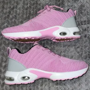 NWOT Mishansha Women's Running Walking Shoes. Pink.  Size 11.