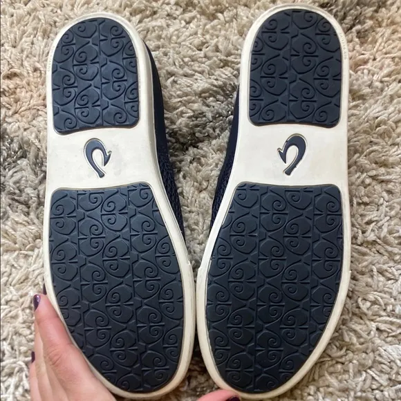 NWOT Olukai Pehuea Women’s Breathable Slip On Sneakers Black