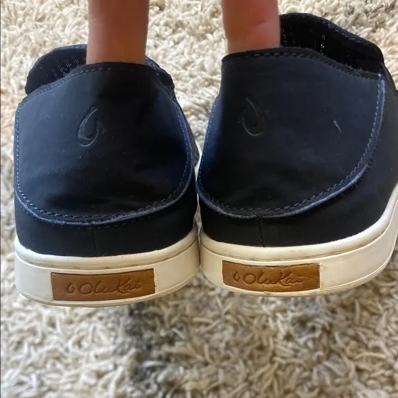 NWOT Olukai Pehuea Women’s Breathable Slip On Sneakers Black