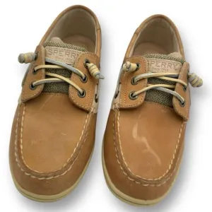 NWOT Sperry Womens Rosefish 3 Eye Boat Comfort Shoes Brown Size 8