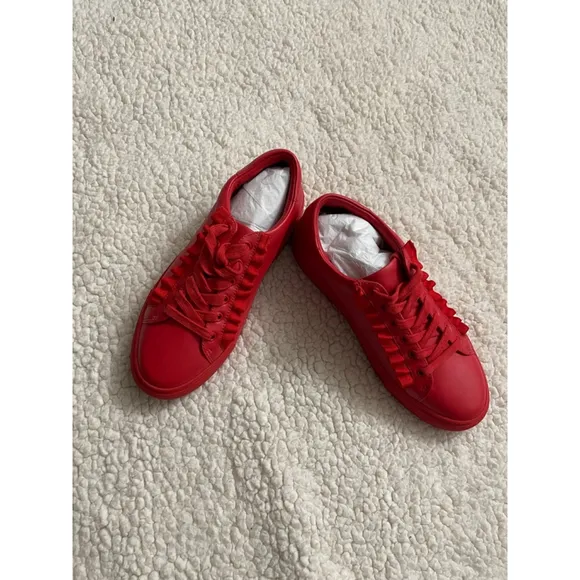 NWOT Women's Tory Sport Red Sneakers Size 7