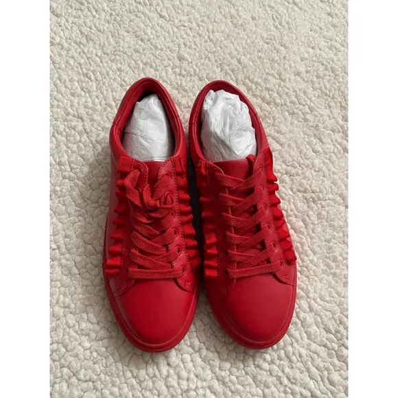 NWOT Women's Tory Sport Red Sneakers Size 7