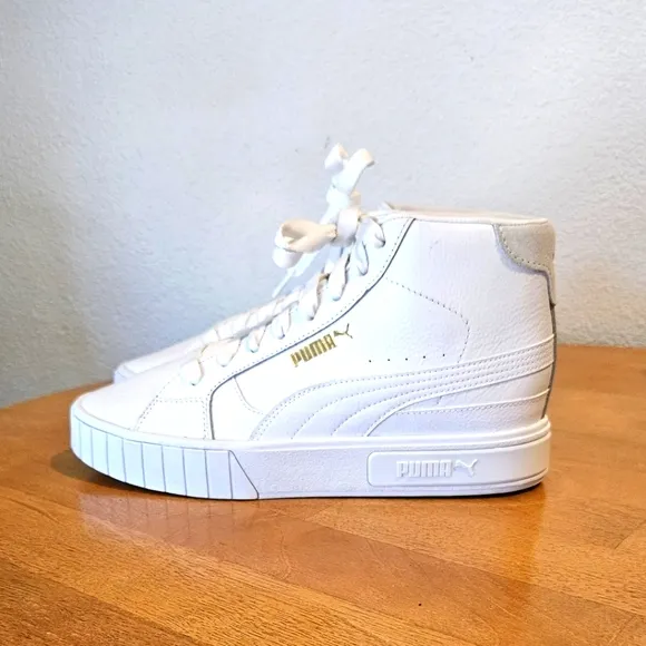 NWOT's! - PUMA - White  Cali Star Mid Womens Sneaker - Size 8.5