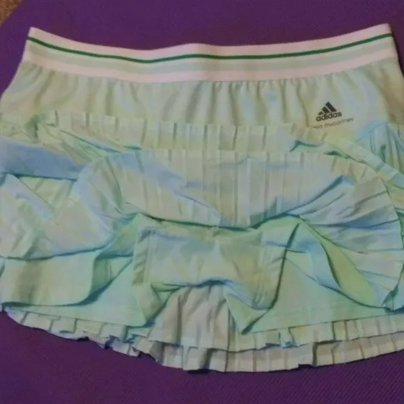 Nwt Adidas Stella McCartney Pleated Tennis Skirt Skort Shorts M Medium