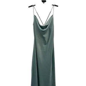 NWT Banana Republic Satin Slip Dress - Elegant Sage Green, Size M $150