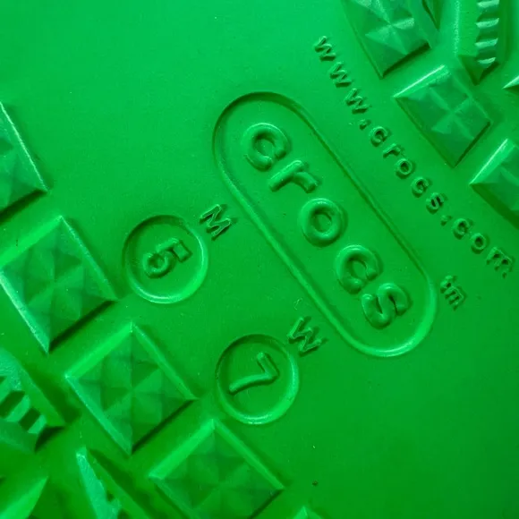 NWT - CROCS Unisex Crush Rain Boots in Green NO BOX