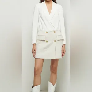 NWT - DEREK LAM CHIARA BLAZER DRESS - SIZE 0 -6366