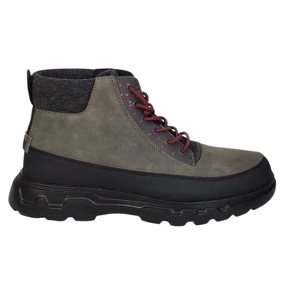NWT Hey Dude duke eco shield lace up winter boots chocolate outdoor lightweight