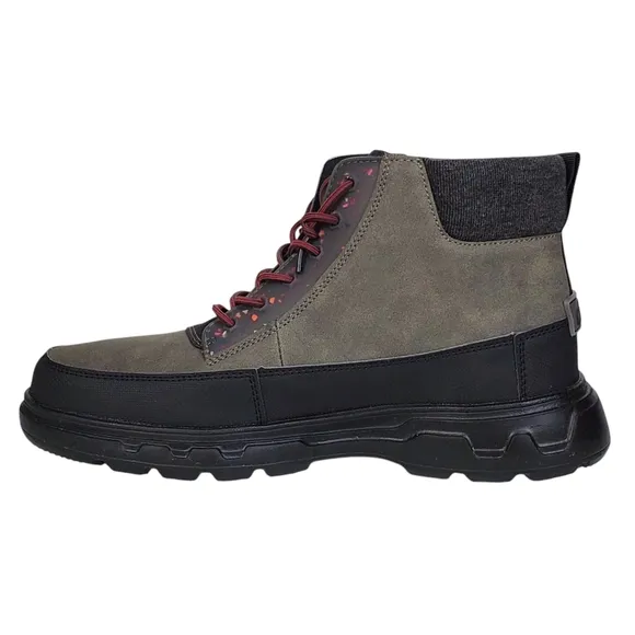 NWT Hey Dude duke eco shield lace up winter boots chocolate outdoor lightweight