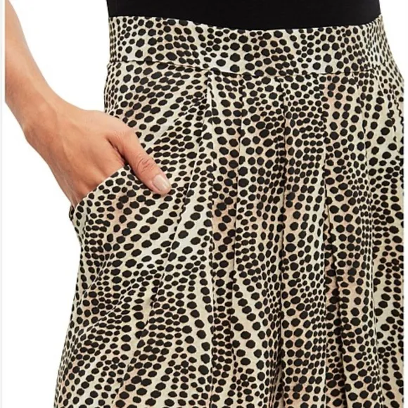 NWT Isabel Marant Abstract Ju Igina Asymmetrical Skirt Silk Pockets