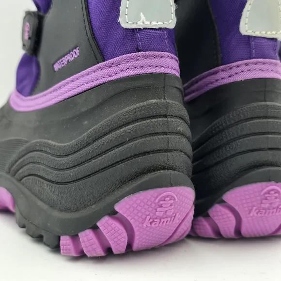 NWT Kamik Waterbug 5 Snow Boots, Purple, Kids' Size 4
