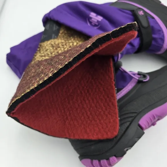NWT Kamik Waterbug 5 Snow Boots, Purple, Kids' Size 4
