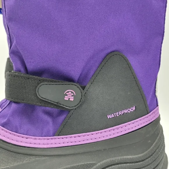 NWT Kamik Waterbug 5 Snow Boots, Purple, Kids' Size 4