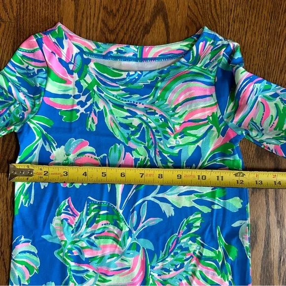 NWT Lilly Pulitzer Mom Dress snd Mini Daughter Matching Dress Blue Fancy Fins