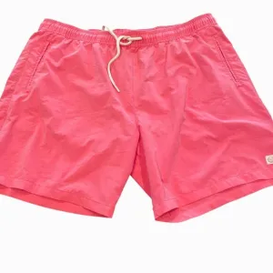 NWT Marine Layer Saturday Sport Short Men's Sz XL Baked Apple 7&quot; Inseam