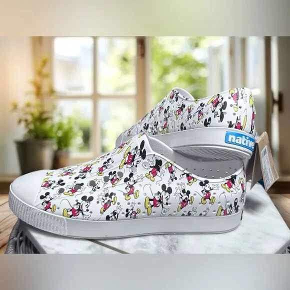 NWT Native X Disney Jefferson Mickey Mouse Water Shoes size Mens 11 Women’s 13