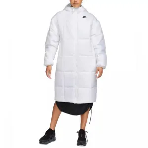 NWT [Nike] Sportswear Therma-FIT Classics Long Puffer Hooded Parka White, Sz L