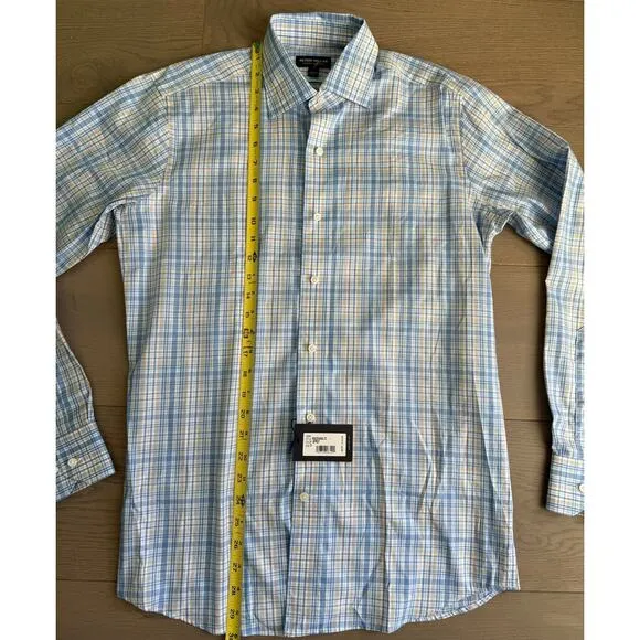 NWT Peter Millar Crown Crafted Beechers Sport Button Down Shirt, SIZE SMALL