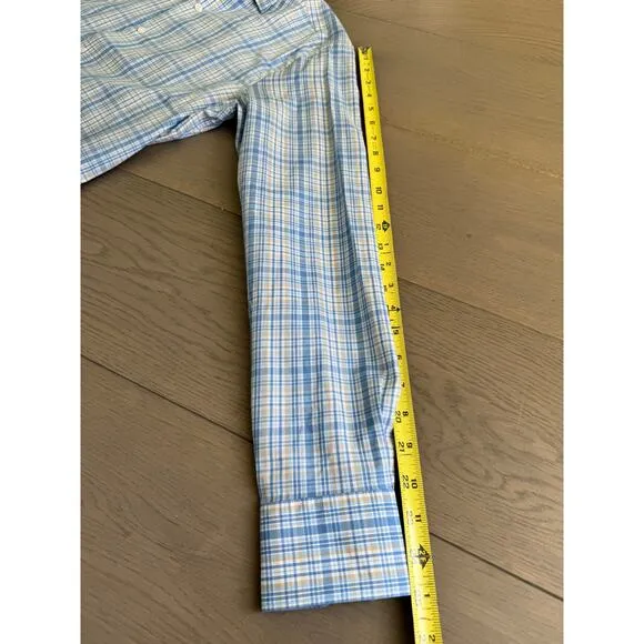 NWT Peter Millar Crown Crafted Beechers Sport Button Down Shirt, SIZE SMALL