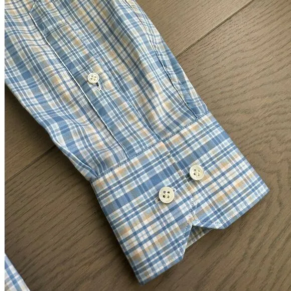 NWT Peter Millar Crown Crafted Beechers Sport Button Down Shirt, SIZE SMALL
