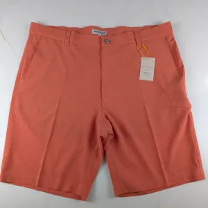 NWT Peter Millar Mens Sz 36 Crown Sport Shackleford Hybrid Shorts Burning Sunset