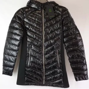 NWT [Rudsak] Limited Edition Cosette C Glossy Down Jacket Black Women's Size XS