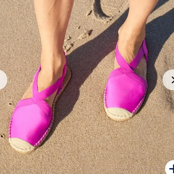 NWT Seastar Seafarer Slingback Shoe in Hot Pink Size 11