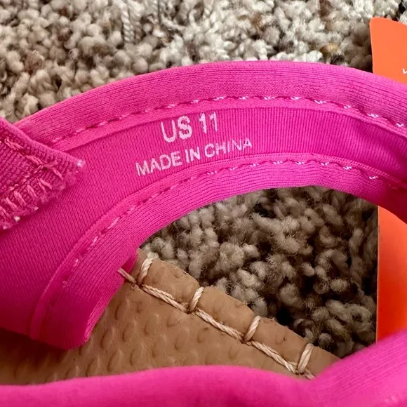 NWT Seastar Seafarer Slingback Shoe in Hot Pink Size 11