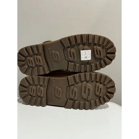 NWT Skechers Mecca Mitigate Boy's - size 5 Hiking Ankle Boots Adventure Outdoors